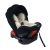 Scaun auto de siguranță Mama Kiddies Baby Armand (0-18 kg) culoare bej-gri-negru cu copertină cadou