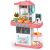 Mama Kiddies KitchenStar Set bucătărie copii 43 piese, culoare roz