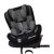 Scaun auto de siguranță rotativ ISOFIX 360° Mama Kiddies Racing (40 - 125 cm) în culoarea gri-negru + Pernă de protecție cadou